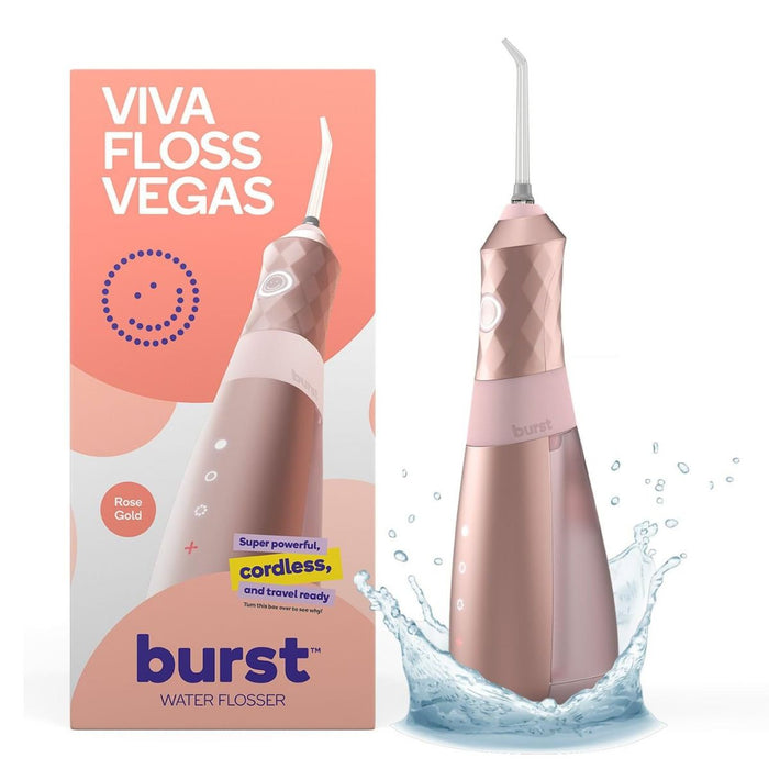 Burst Water Flosser Rose Gold