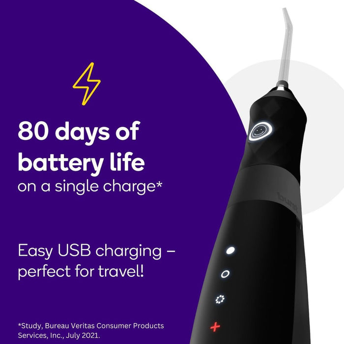 Burst Water Flosser- Black