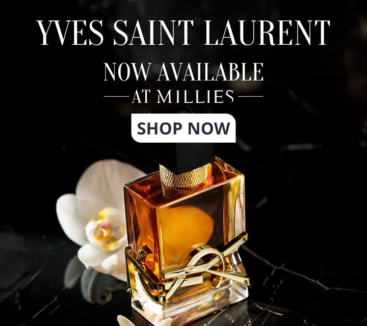 ✨ Spritz into luxury with Yves Saint Laurent, now at Millies! 🛍️ Don't miss out on adding a touch of elegance to your beauty routine! ✨ #YSLatMillies #FragranceGoals