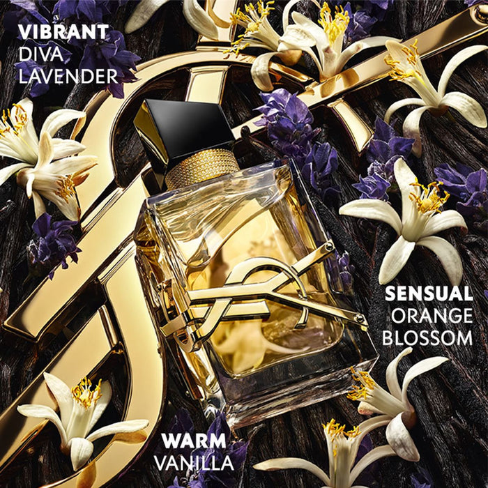 YSL Libre Eau De Parfum 90ml+10ml & Loveshine Lipstick Shade 44