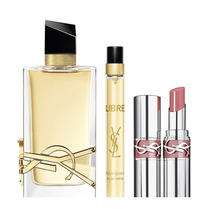 YSL Libre Eau De Parfum 90ml+10ml & Loveshine Lipstick Shade 44