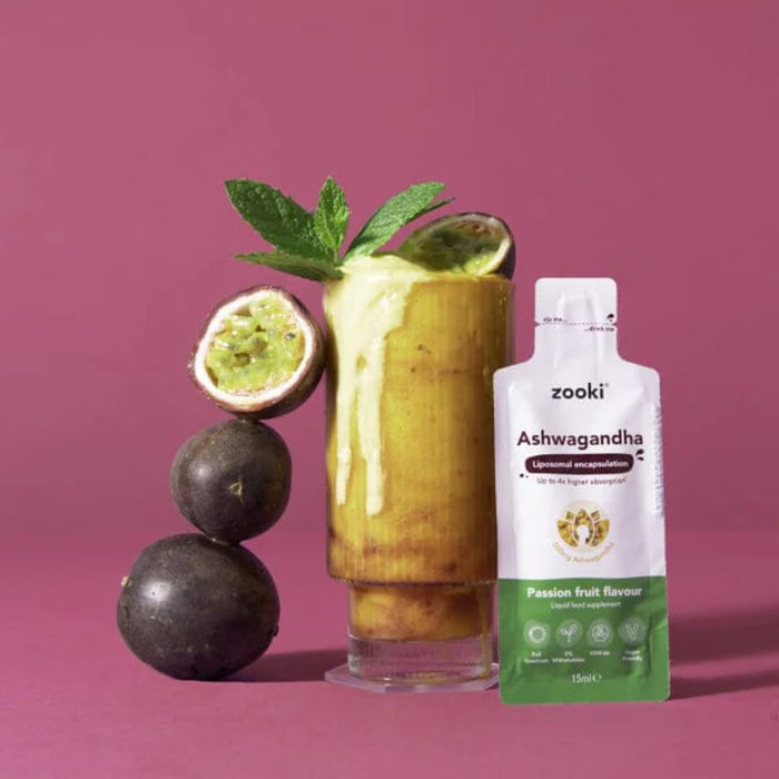 Zooki Liposomal Ashwagandha-Passion Fruit 14s