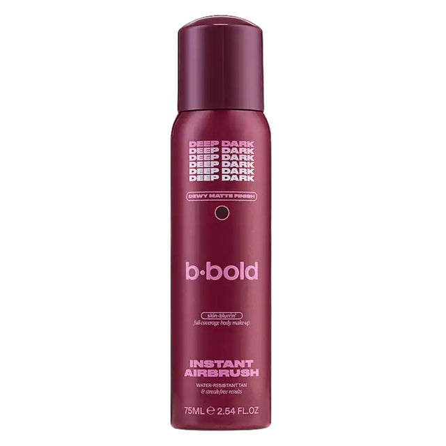 b.bold Instant Airbrush Body Make-Up Deep Dark 75ml