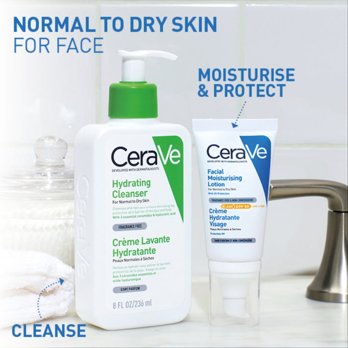 CeraVe AM Facial Moisturising Lotion SPF 50