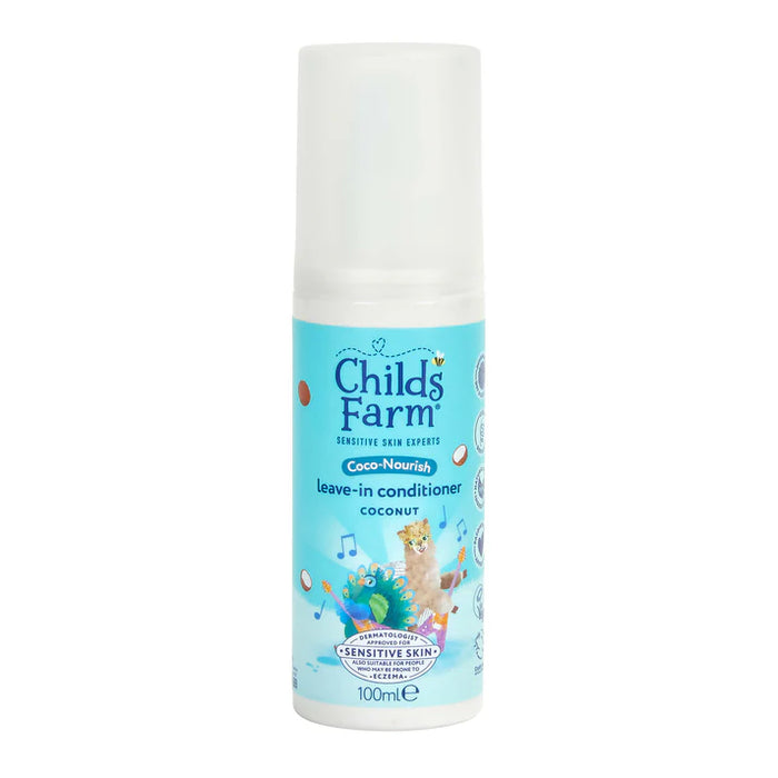 Childs Farm Coco Nourish Leave In Conditioner - Coconut Scent Curly Hair 100ml