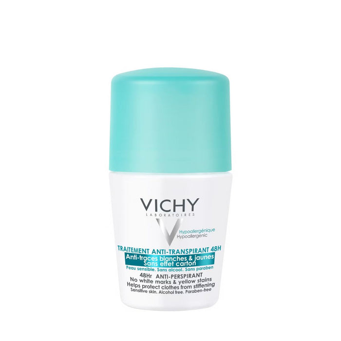 VICHY Deodorant 48H No Trace Anti-Perspirant Roll-On 50ml