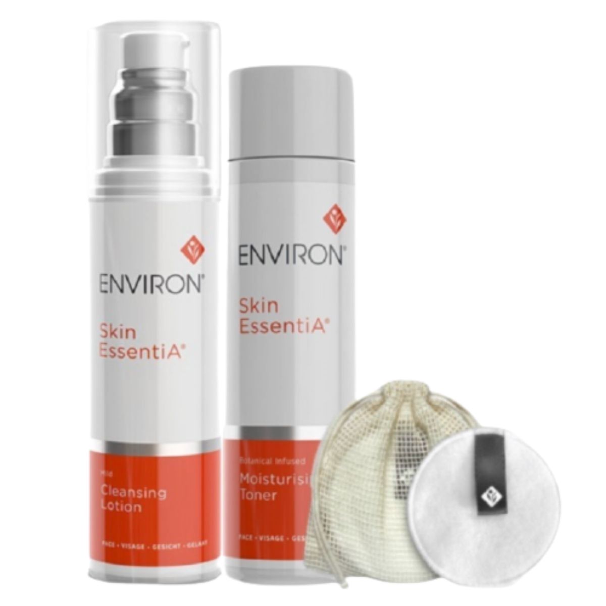 Environ Cleansing Lotion and Moisturising Toner Solution Bundle