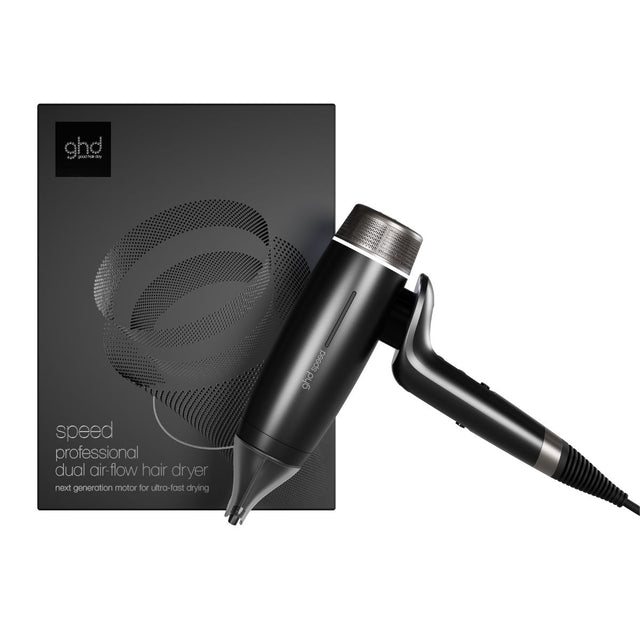 ghd speed hairdryer black