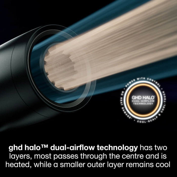 ghd speed hairdryer silver white