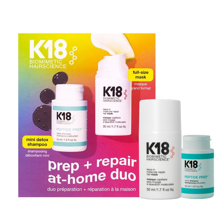 K18 Prep + Repair at Home Duo