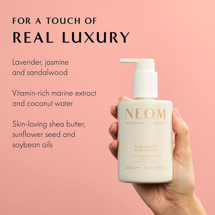Neom Wellbeing Real Luxury Hand Lotion 300ml