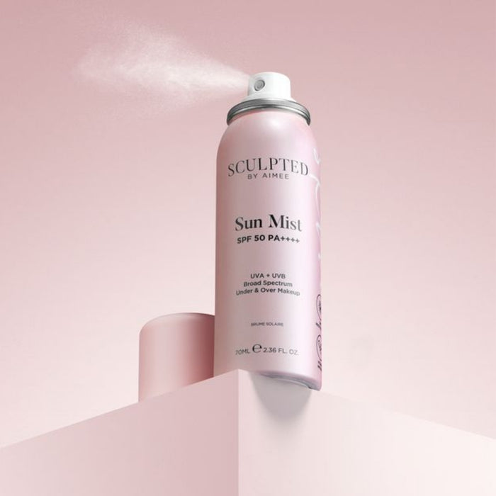 Sculpted By Aimee Sun Mist SPF 50 Facial Spray 70ml