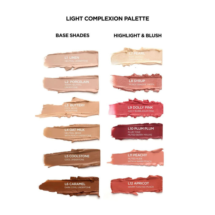 SoSu Cosmetics Complete Canvas Complexion Palette