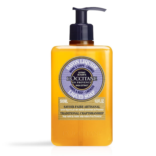 L'Occitane Shea Lavender Hands & Body Liquid Soap 500ml