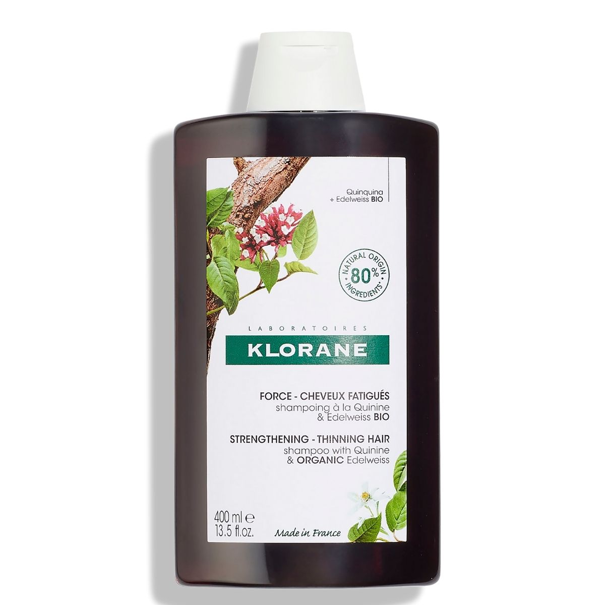 Klorane Strengthening Quinine Shampoo 400ml