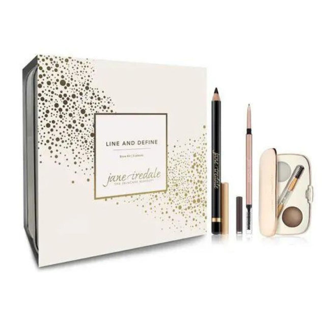 Jane Iredale Line & Define Brown Kits with Free Eye Pencil. 20% OFF