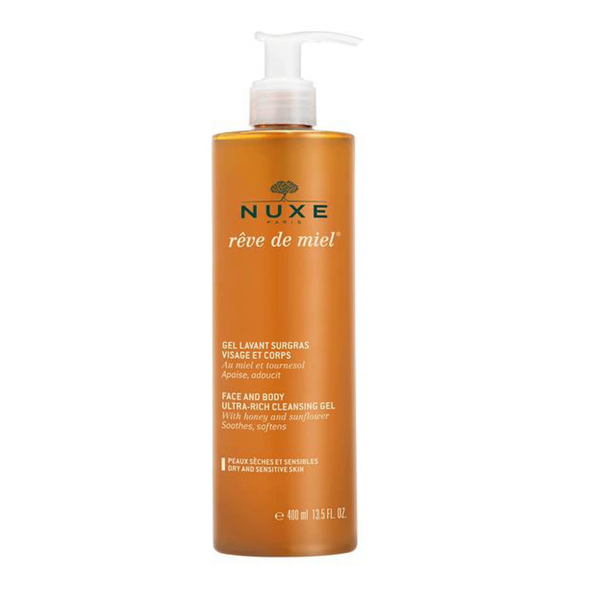 Nuxe Rêve de Miel Face and Body Ultra-rich Cleansing Gel