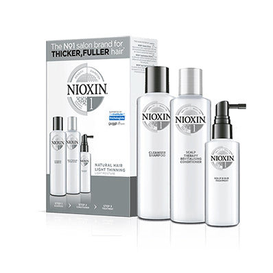 Nioxin Hair System Kit 1 Trial Sized Products.