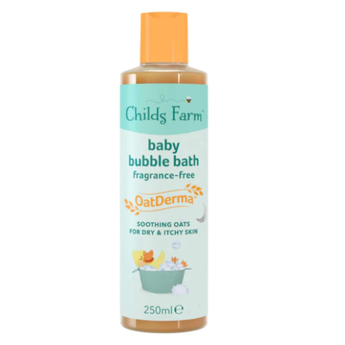 Childs Farm Oat Derma Baby Bubble Bath Fragrance Free 250ml