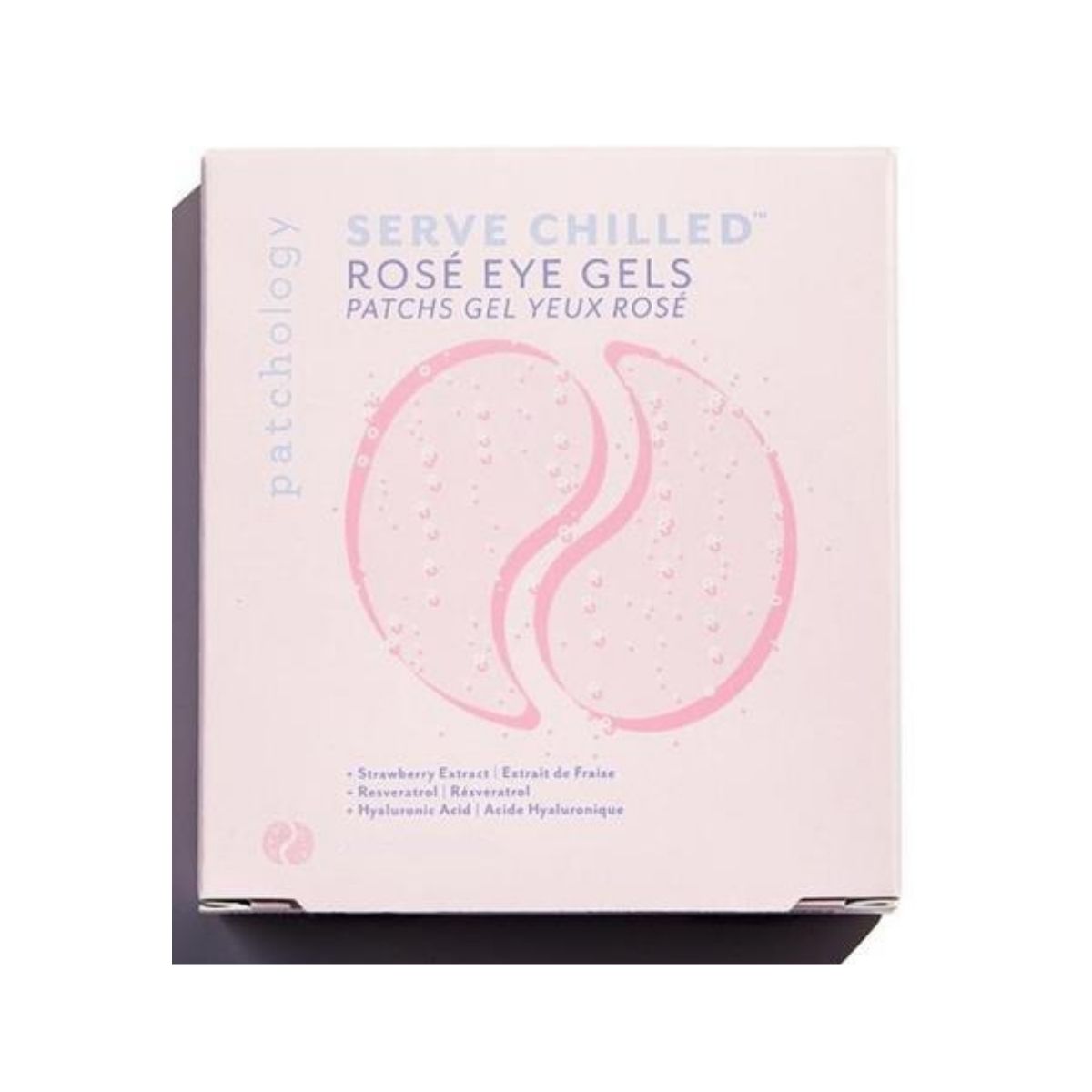 Patchology Rosé All Day Eye Gels 15Pair.