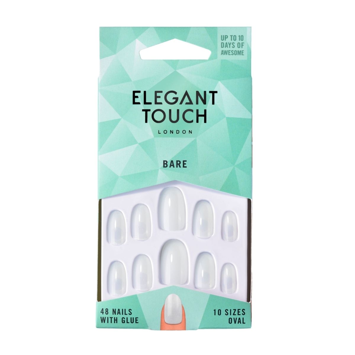 Elegant Touch Bare Nails Oval.