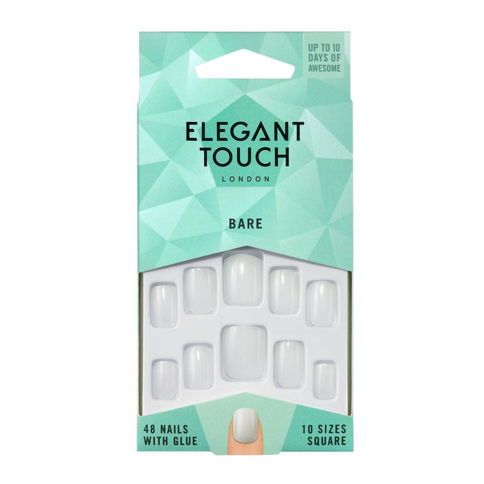 Elegant Touch Bare Nails Square