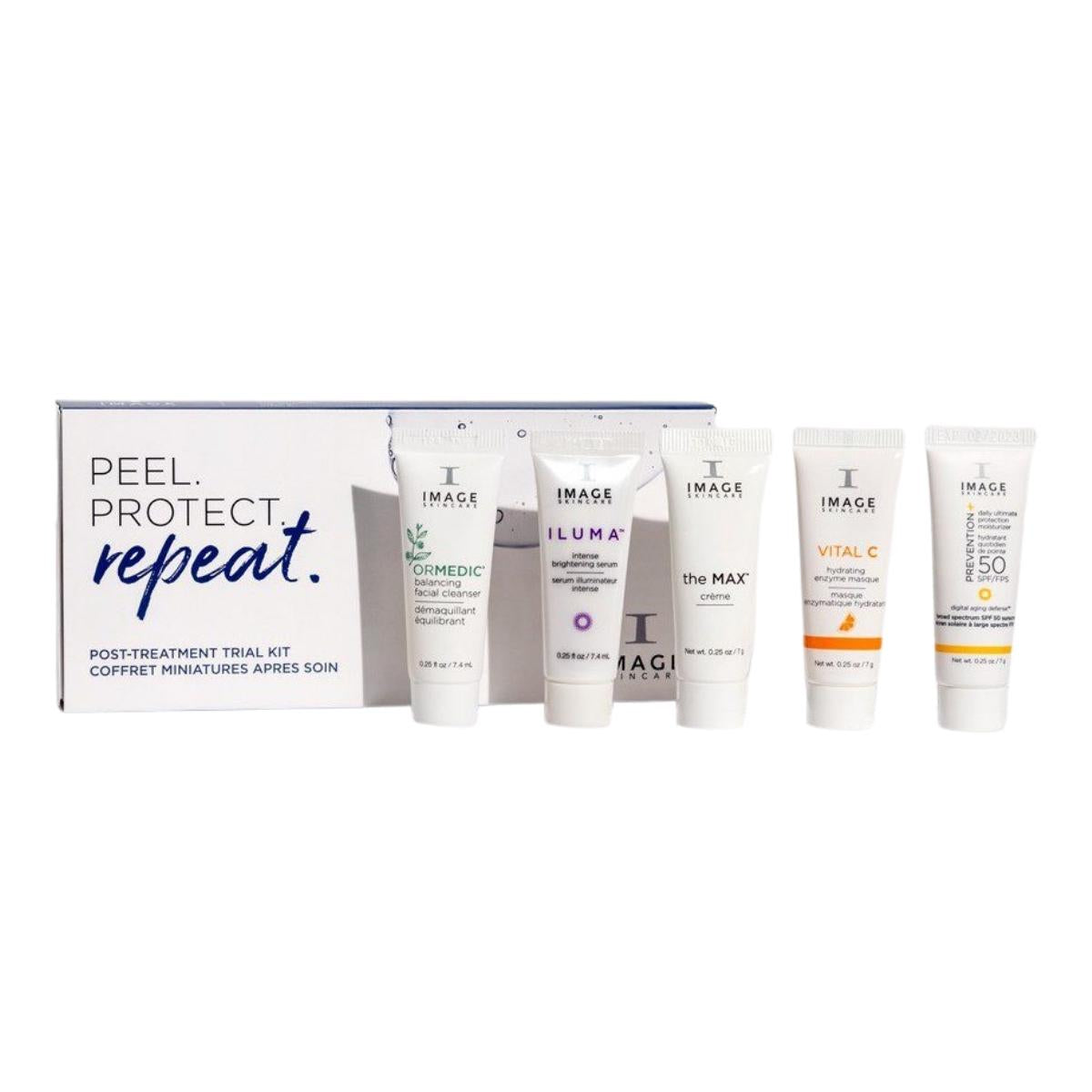 IMAGE Skincare Peel Protect Repeat Post Treatment Trial Kit