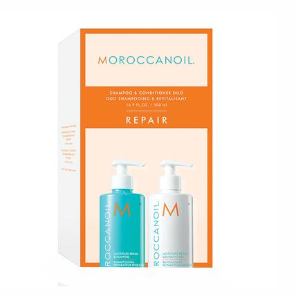 Moroccanoil Moisture Repair Shampoo & Conditioner 500ml Twin Pack