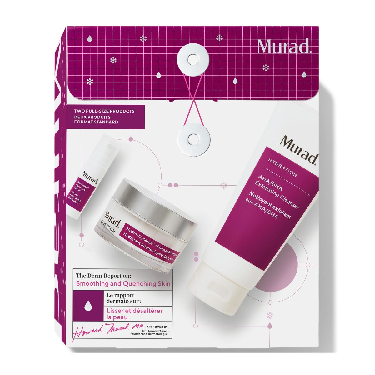 Murad The Derm Report on: Smoothing and Quenching Skin.