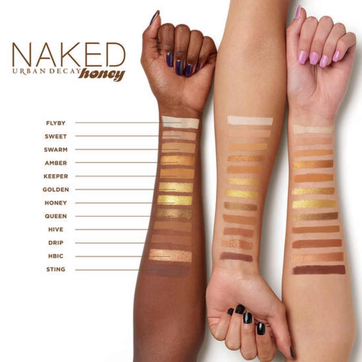 Urban Decay Naked Eyeshadow Palette Honey