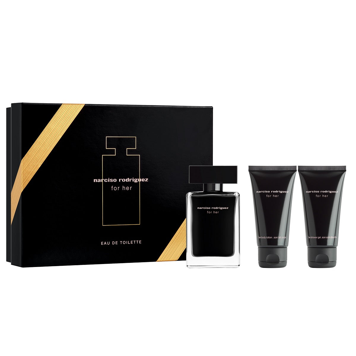 Narciso Rodriguez For Her Eau de Toilette Gift Set.