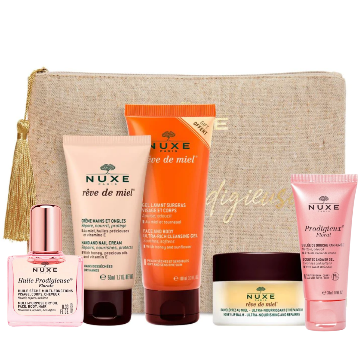 NUXE Loved by Millies Travel Kit - EXCLUSIVE TO MILLIES