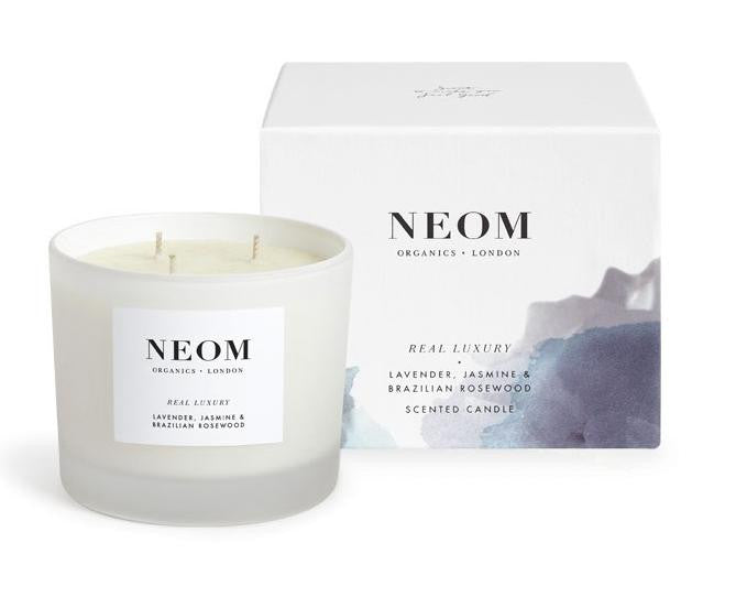 Neom Scent to De-Stress Real Luxury Candle 3 Wick