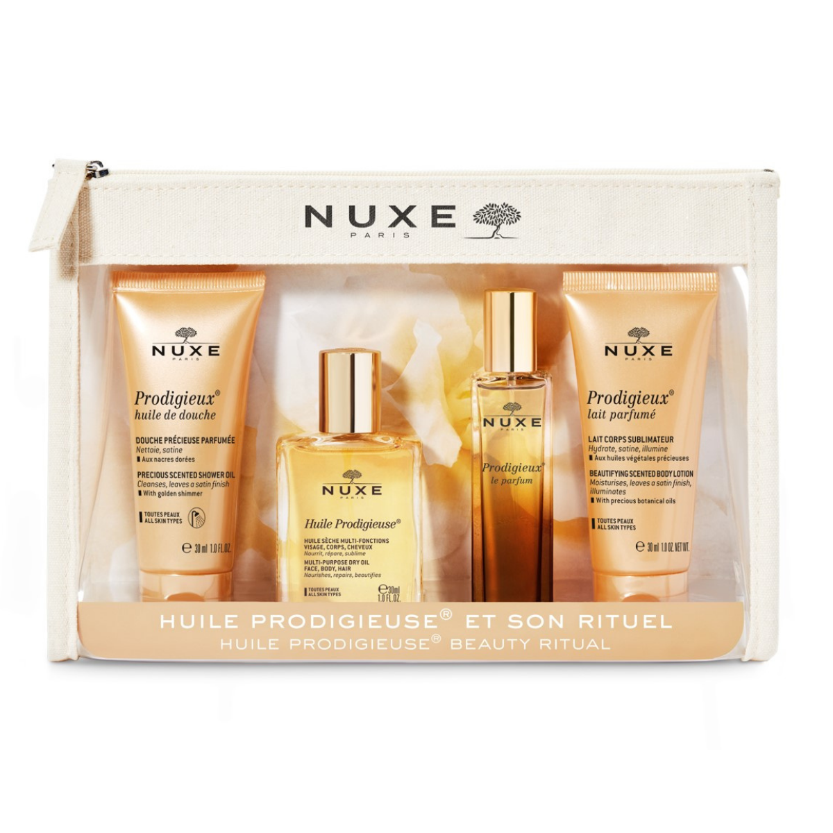 Nuxe Prodigieux Beauty Travel Kit