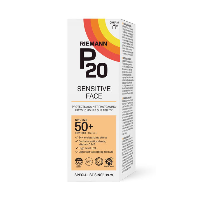 P20 Sun Protection  SPF50+ Face Sensitive 50g