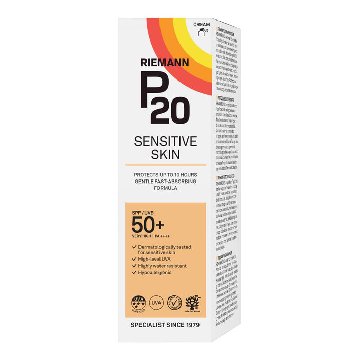 P20 Sun Protection SPF 50+ Sensitive Cream 100ml