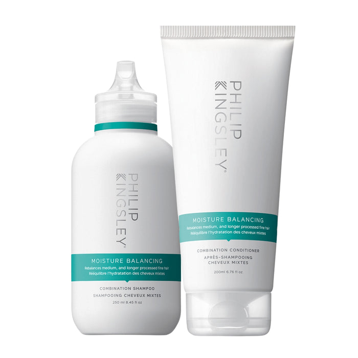 Philip Kingsley Moisture Balancing Shampoo 250ml & Conditioner 200ml Duo