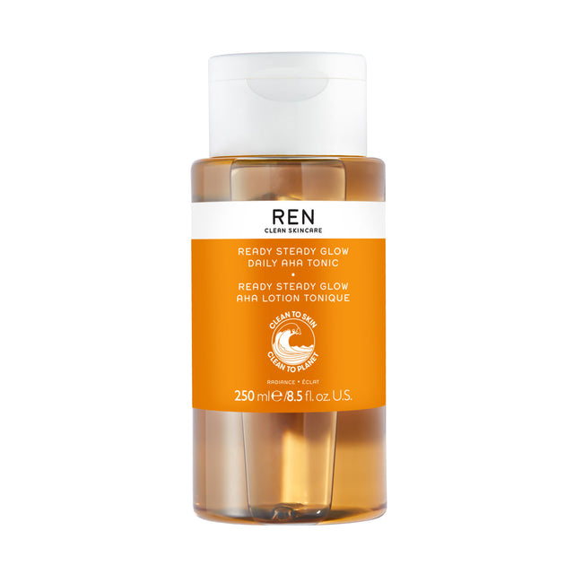 REN Ready Steady Glow Daily AHA Tonic 250ml