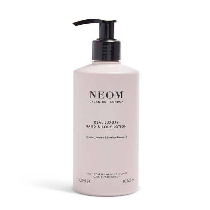 Neom Real Luxury Hand & Body Lotion.