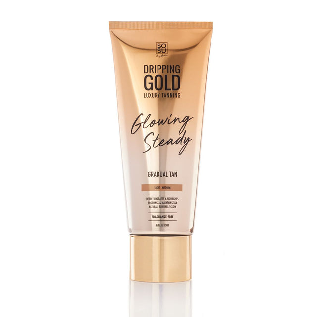 Dripping Gold Glowing Steady Gradual Tan Moisturiser Light/Medium.