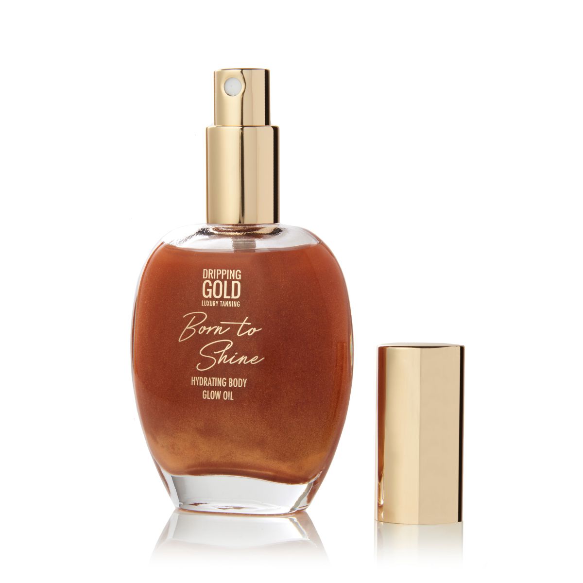 Dripping Gold Born To Shine Shimmer Oil Bronzed