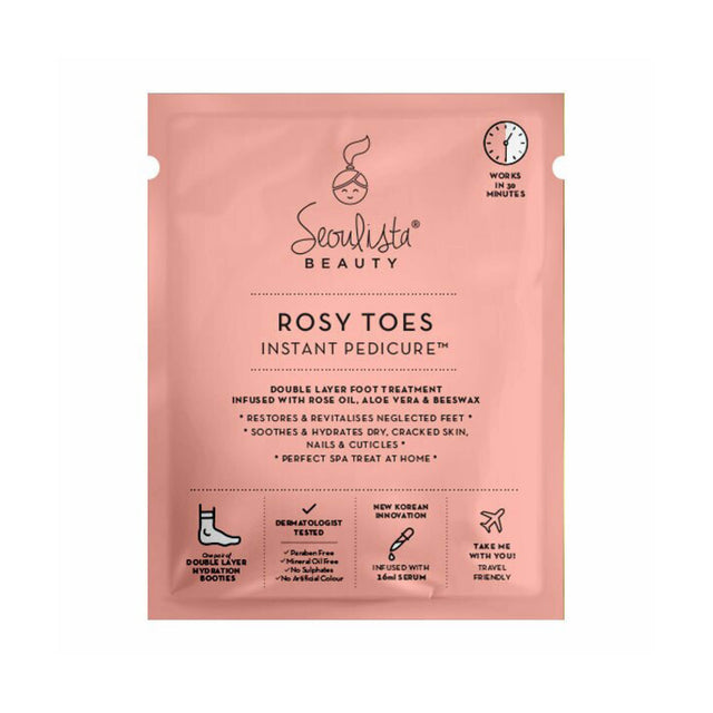 Seoulista Rosy Toes Instant Pedicure