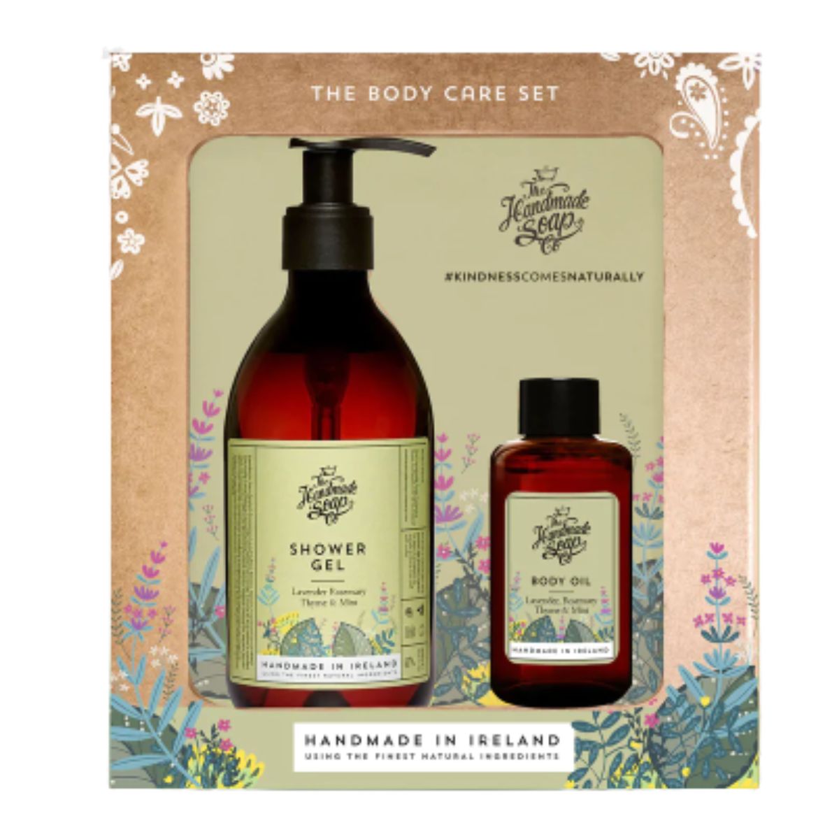 The Handmade Soap Company The Body Care Set Lavender, Rosemary, Thyme & Mint