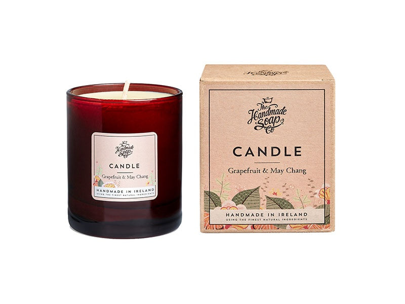 The Handmade Soap Company Grapefruit and May Chang Candle