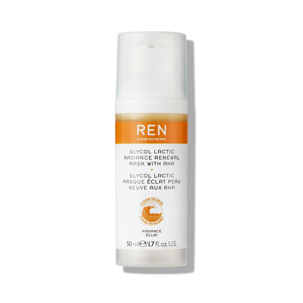 REN Glycol Lactic Radiance Renewal Mask with AHA