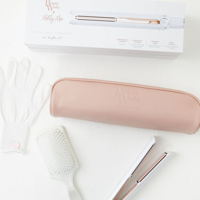 Beauty Works X Molly Mae Straightener Kit