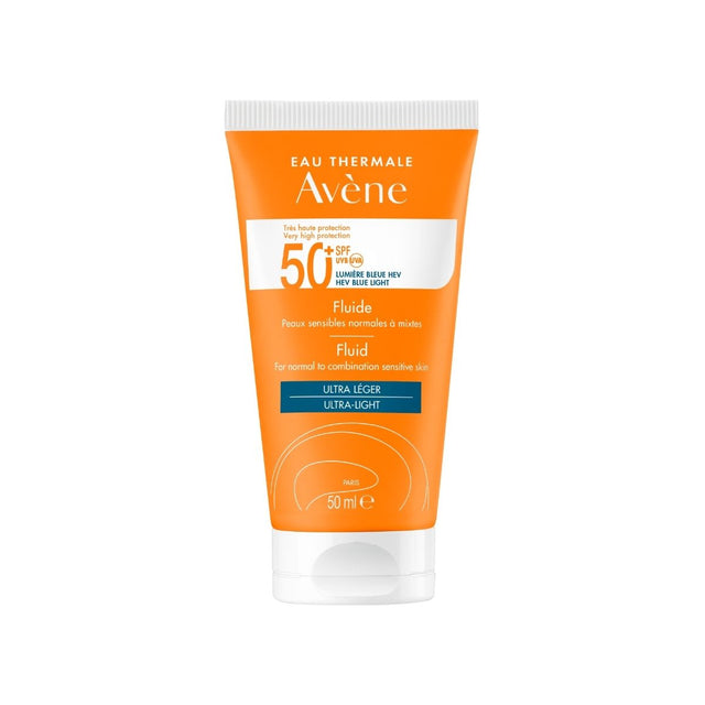 Avène Very High Protection Fluid for Sensitive Skin SPF50+ 50ml