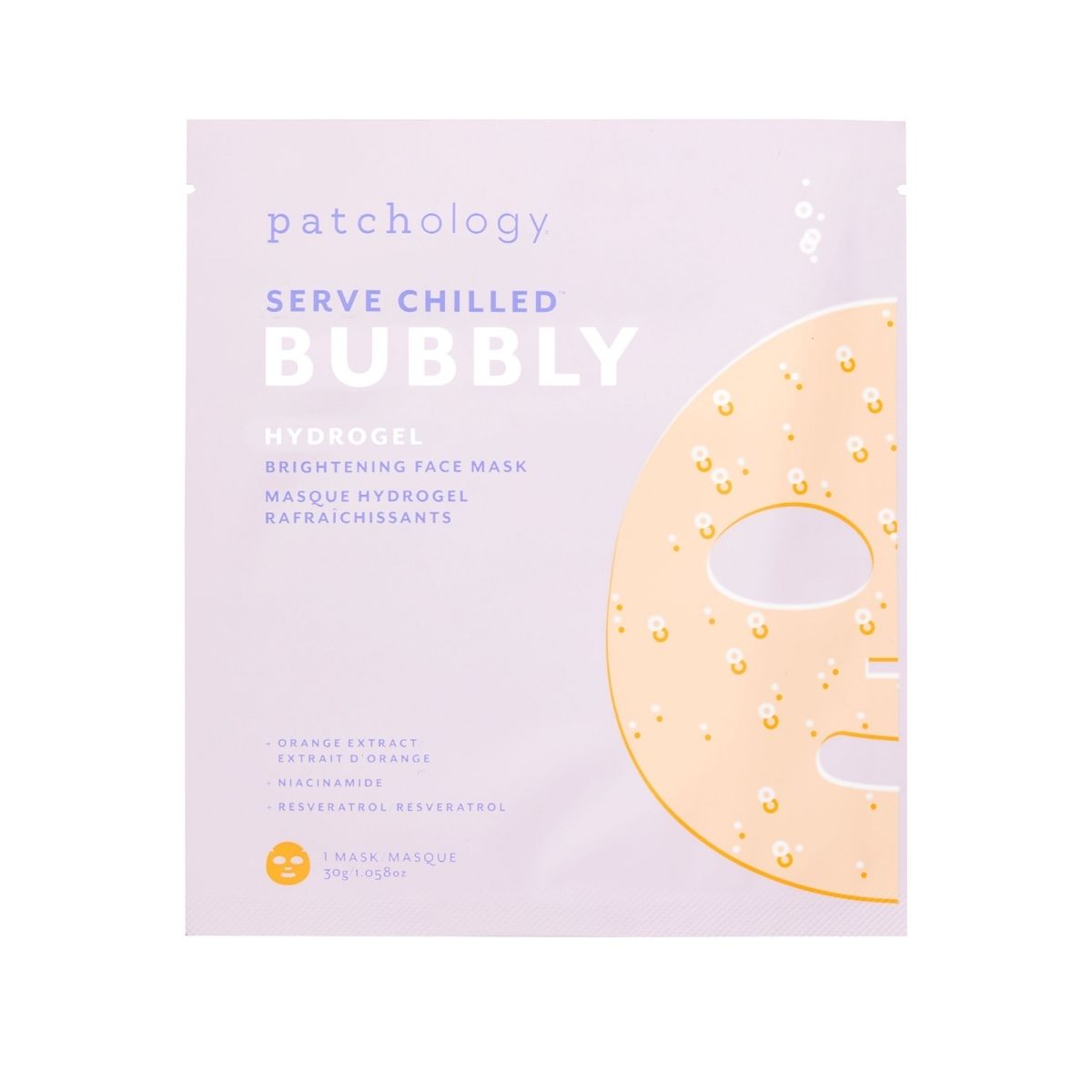 Patchology Bubbly Hydrogel Mask.