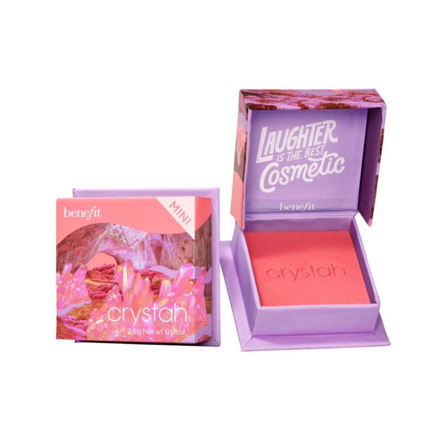 Benefit Powder Mini Crystah Strawberry Pink Blush.