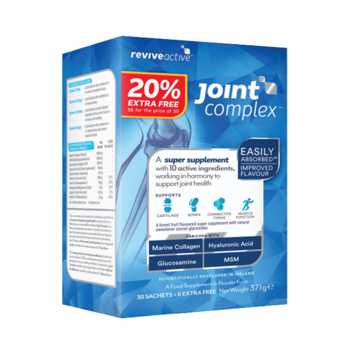 Revive Active Joint Complex 36 Sachets 20% EXTRA FREE